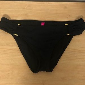 Victoria’s Secret bikini bottom black size medium
